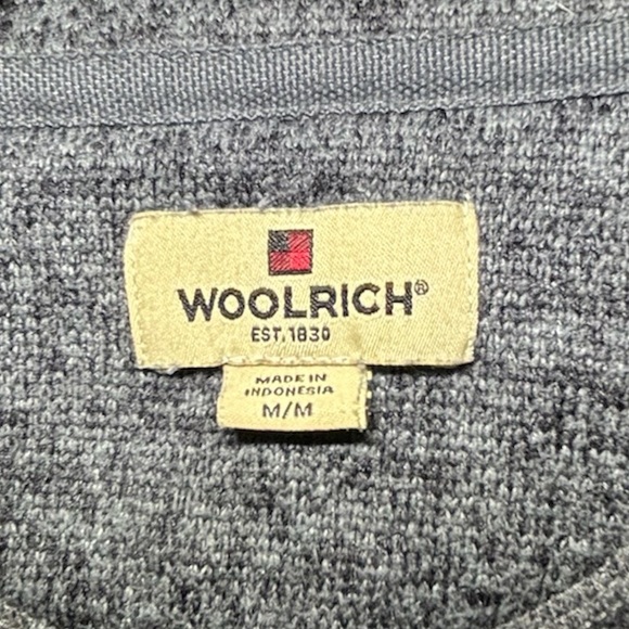 Woolrich Sweater Gray Fleece Pullover 2
Tone Charcoal - Picture 3 of 5